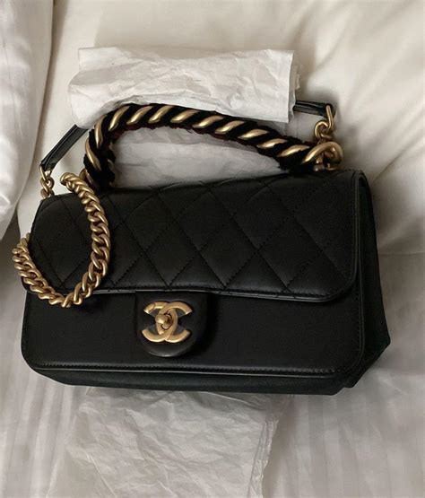 chanel cosmopolite flap bag|Chanel flap bag top handle.